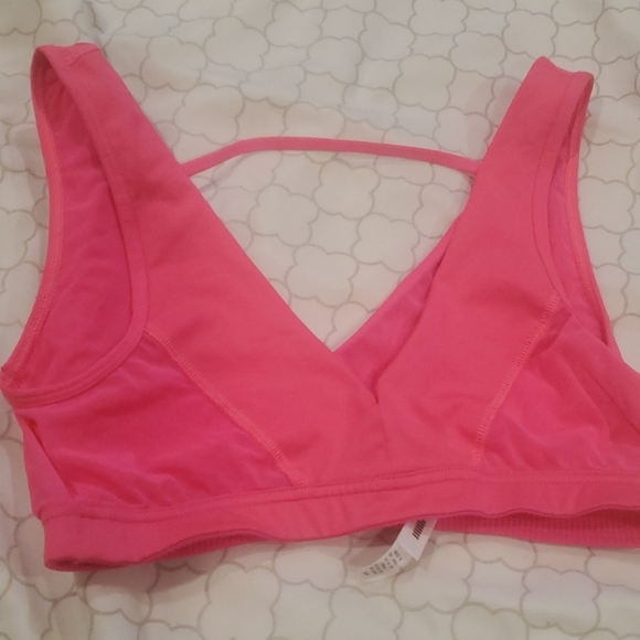Size:Xs,sport bra color:pink - Picture 2 of 3